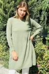 129369 Desenli Tunik Elbise